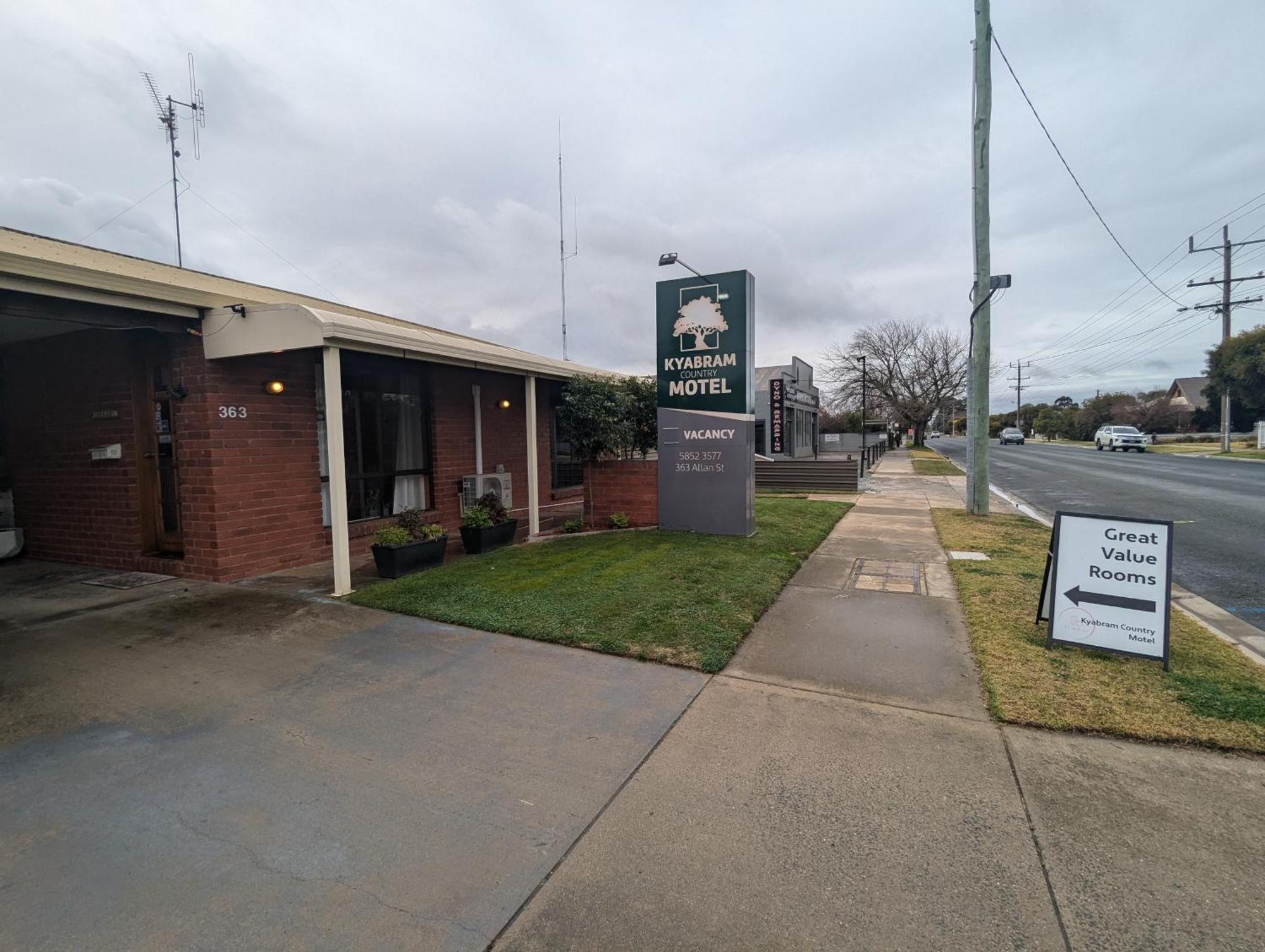 Kyabram Country Motel エクステリア 写真